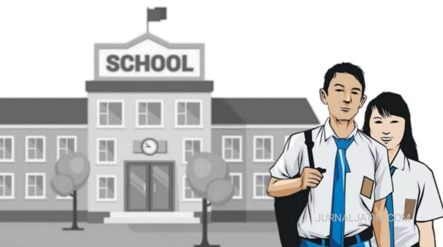 Ilustrasi sekolah Klik Pantura