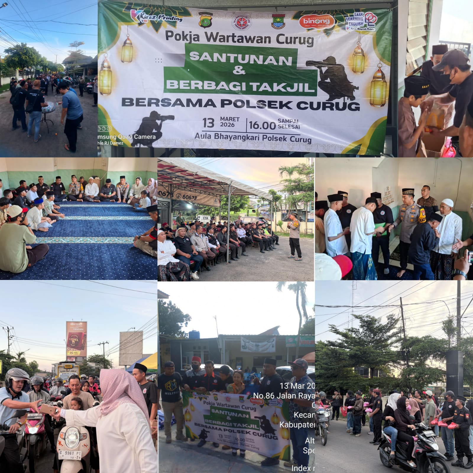 Kebersamaan di Bulan Suci, Wartawan dan Polisi Curug Berbagi Takjil untuk Masyarakat 1 IMG 20260313 WA0195 Klik Pantura