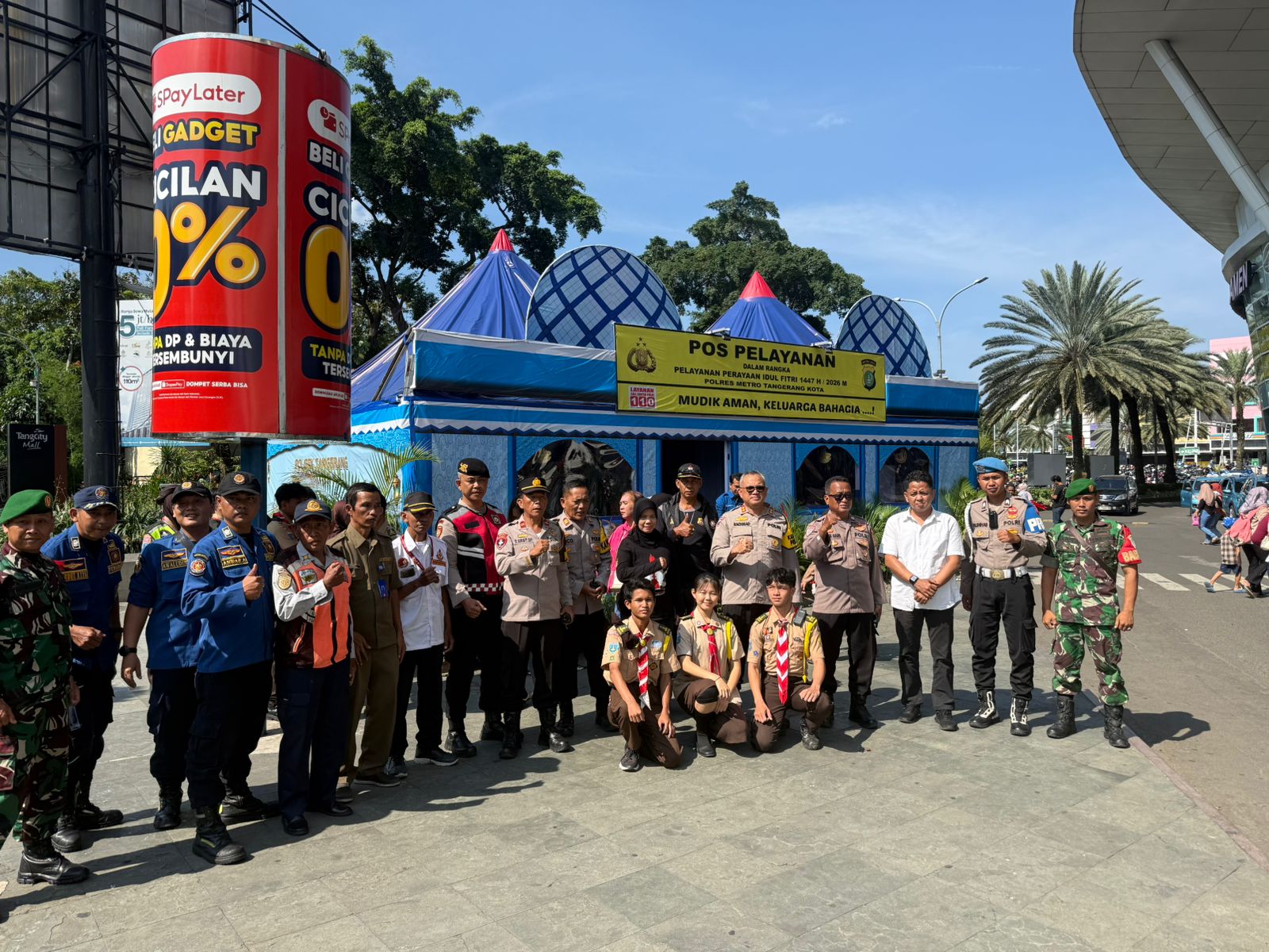 Kapolres Metro Tangerang Kota Cek Pos Pengamanan Mudik, Bhayangkari Turun Berbagi Kepedulian 1 IMG 20260317 WA0037 Klik Pantura