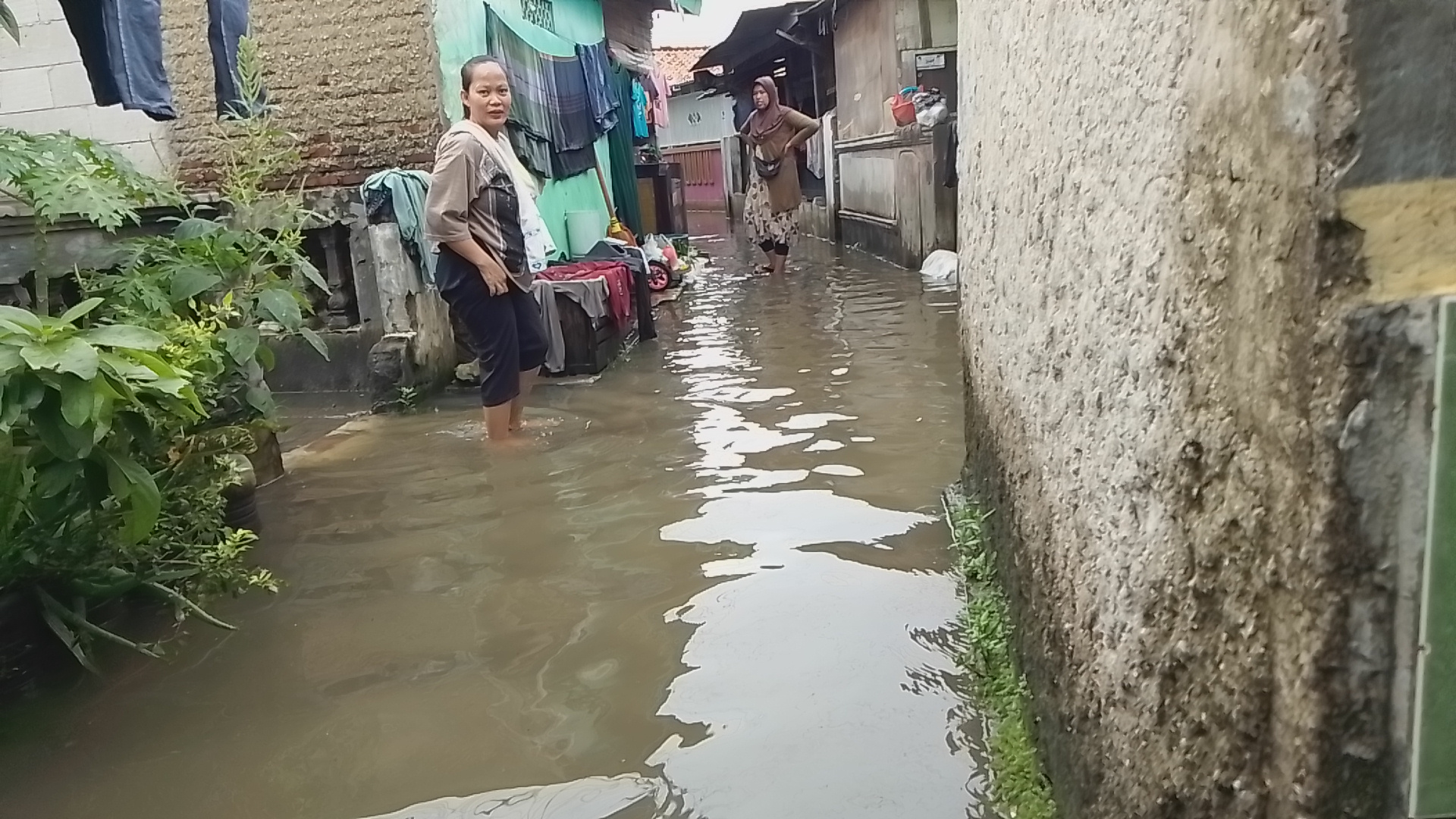 Warga Pondok Jaya Terendam Banjir, Minta Dibuatkan Saluran Air ke Sungai Anak Cisadane 3 IMG 20260308 095216 1 Klik Pantura