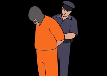 pngtree criminal arrested by police officer illustration png image 74825582 Klik Pantura